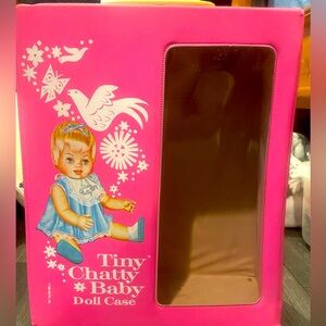 1963 Mattel Chatty Baby Pink Doll Case